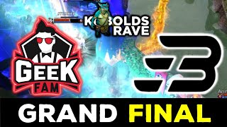 GRAND FINAL SNIPER PICKED  GEEK FAM vs TEAM BRIGHT  KOBOLDS RAVE DOTA 2 [upl. by Atnuahsal]