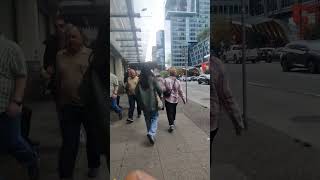 Vancouver Canada Walking Tour  Downtown Vancouver [upl. by Reginauld]