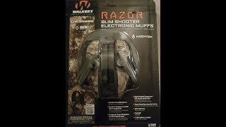 Razor Slim Electronic Muffs by Walkers [upl. by Ydolem354]