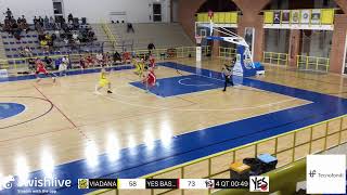 Live alimentato dallapp Swish Live VIADANA VS YES BASKETBALL [upl. by Ahsiad]