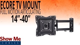 OmniMount OC80T2 Medium Tilting TV Wall Mount [upl. by Hauhsoj910]