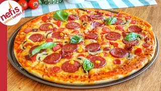 Abartmıyoruz 🏆 100000 Kişinin Denediği Tüm Zamanların En İyi Pizza Tarifi 🥇🙌🏻 [upl. by Riancho922]