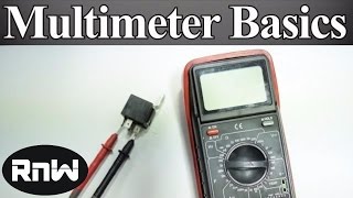 How to Use a Multimeter for Beginners  How to Measure Voltage Resistance Continuity and Amps [upl. by Esiuqcaj]