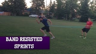 Band Resisted Sprints [upl. by Eerdna]