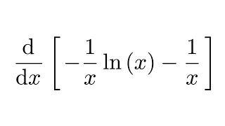 Derivative of 1xlnx  1x [upl. by Pyne]