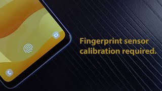 Fingerprint sensor calibration required Samsung A51 SMA515F [upl. by Hamitaf]