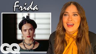 Salma Hayek Breaks Down Her Most Iconic Characters  GQ [upl. by Alejandra]