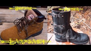 How To Alter Modern Day Boots For Larp [upl. by Thordis]