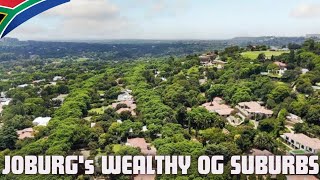 🇿🇦Joburgs OG Affluent Suburbs Drivethrough  RosebankParkmoreWestcliffParkviewSaxonworldEtc✔️ [upl. by Swamy]