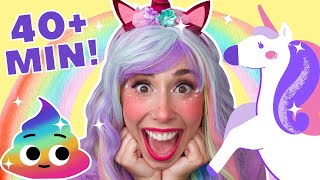 All About Unicorns Compilation  Read Sing and Draw with Bri Reads [upl. by Aerdnu]