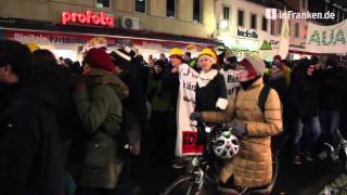 StudentenDemo in Erlangen quotDie Kochstraße ist überallquot [upl. by Jamey403]