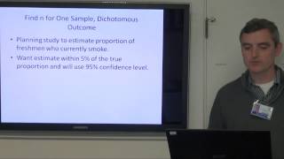 Biostatistics amp Epidemiology Lecture Series  Part 6 Sample Size and Power [upl. by Ahsemal]