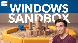 What is Windows Sandbox How to Enable and Use it  Windows 10  Hindi Version TechieRj [upl. by Yllil]