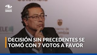 CNE formula cargos contra Gustavo Petro y su campaña presidencial [upl. by Ennirac]