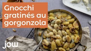 Recette des gnocchi gratinés au gorgonzola [upl. by Maritsa]