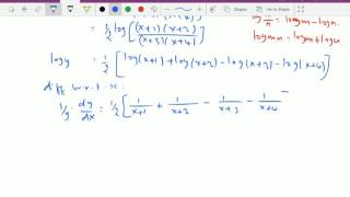 Calculus    Differentiation Logarithmic amp Exponential functions   25 [upl. by Hanoj]