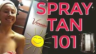 How to Get a Spray Tan [upl. by Biggs740]