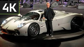 Horacio Pagani talking about the Pagani quotUtopiaquot  Spanish  4K [upl. by Leihcey909]