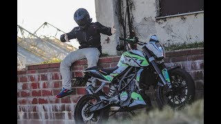 KTM Duke 125 Green Beast BIKEPORN  shiroxbikelife [upl. by Azeel]