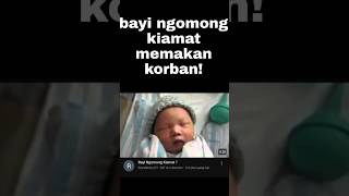 bayi ngomong kiamat bikin panik alurceritafilm alurfilm alurcerita shorts [upl. by Aikkin386]