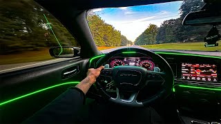 WIDEBODY HELLCAT DRIVING IN MOUNTAINS POV DRIVE [upl. by Aikrahs605]