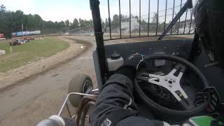 Deming Speedway NW Focus Midget Heat Race [upl. by Fredi491]