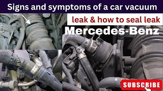 how to fix Mercedes Benz with no power Mercedes blow pipes air leaking fix [upl. by Fattal791]