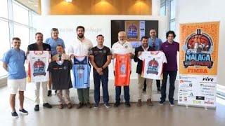 Presentación del 11º Campeonato Europeo Málaga Maxibasketball 2022 FIMBA [upl. by Aiselad]