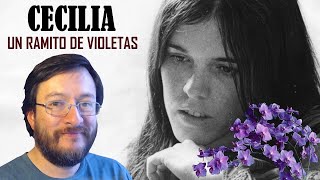 Cecilia  Un Ramito de Violetas en vivo  REACCIÓN [upl. by Attennod]