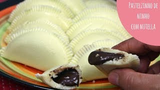 APRENDA A FAZER PASTEIZINHOS DE NINHO COM NUTELLA [upl. by Eendyc]