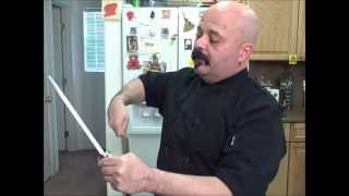 Knife Sharpening How To Use A Sharpening Steel Part 1 [upl. by Liana698]