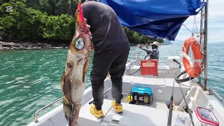 Memancing Sotong Pulau Satang calamari sotong candatsotong [upl. by Nilre]