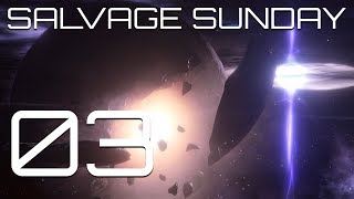 Stellaris  Salvage Sunday 03  Underpowered Hivemind vs The Scourge [upl. by Annaeirb]