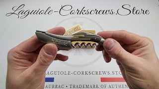 Laguiole Corkscrew Puzzle Marquetry Brown TwoTone By Laguiole en Aubrac [upl. by Tibbs]