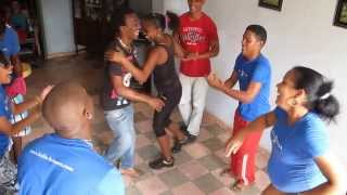 Salsa dancing in Trinidad de Cuba [upl. by Takara]