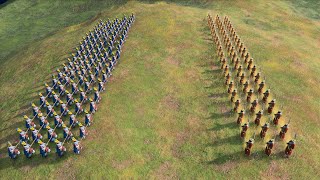 100 Janissary vs 60 Streltsy  Age of Empires 4 [upl. by Dymoke807]