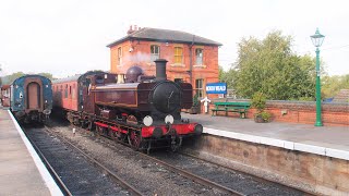 Epping Ongar Railway Steam Gala September 2021 [upl. by Dorion264]