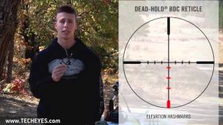 Vortex How To Use the Vortex Dead Hold BDC Reticle Video [upl. by Echo]