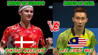 Badminton Lee Chong Wei MALAYSIA vs DENMARK Viktor Axelsen Mens Singles [upl. by Melan835]