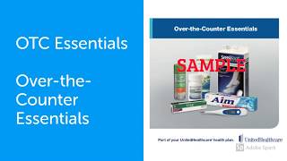 OTC Essentials Login Register United Healthcare [upl. by Avik]