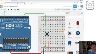 Arduino Review  DigitalRead and DigitalWrite  Intermediate Advanced Robotics [upl. by Hareehat945]