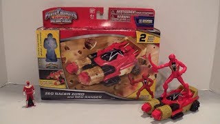 Zeo Racer Zord Review Power Rangers Super Megaforce [upl. by Oznarol938]