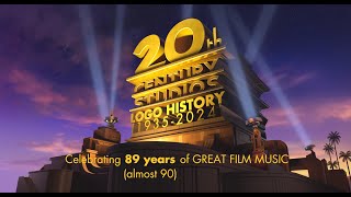 20th Century Studios 1935present logo history 2024 UPDATED [upl. by Adnilym]