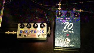 Zvex Box of Rock vs Fulltone 70 Fuzz [upl. by Ioves]