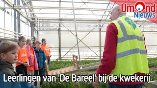 Leerlingen van De Bareel bij de kwekerij [upl. by Eirrac]