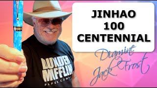 2021 Jinhao 100 Centennial Fountain Pen Unboxing and Review [upl. by Imotas192]