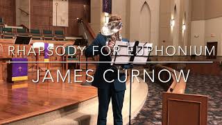 Rhapsody For Euphonium by James Curnow [upl. by Brottman]