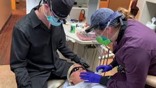 IV sedation treatment with restorative dentistry at Advanced Care Dentistry 1800Smilingcom [upl. by Maurili]