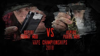 Aspire Puxos vs Cygnet Mod  The Best Vape Mods 2018 [upl. by Norreht754]