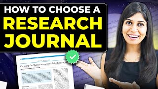 How to choose a journal for research paper publication 🔥  Detailed explanation [upl. by Jeremy]